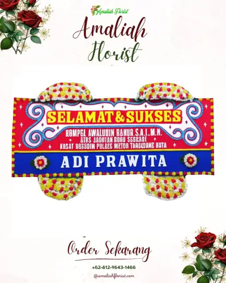 Papan Bunga Ucapan Selamat Ngrame